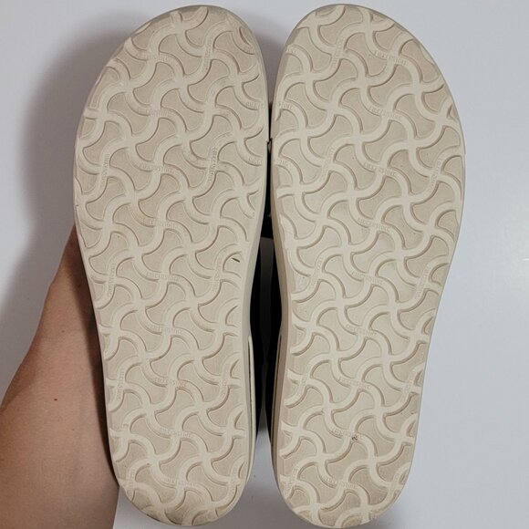 Birkenstock Black and Cream Ankle Boots - Picture 6 of 9